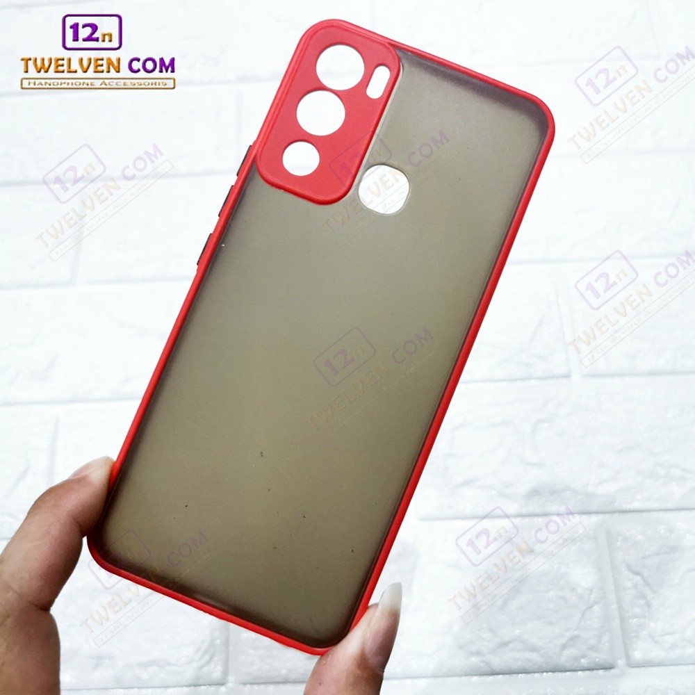 [FLASH SALE] Case Dove Infinix Hot 12i - Casing Hardcase My Choice + Pelindung Camera