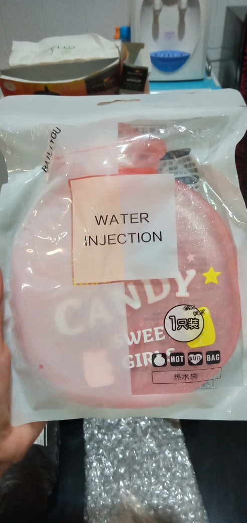 Rumauma Transparant Warmer Bag Glitter Candy - Kantong Penghangat Lucu