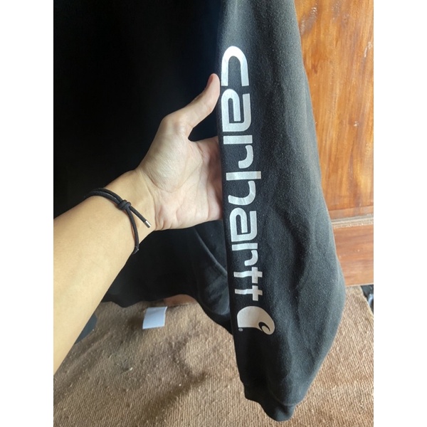 hoodie carhartt spell out