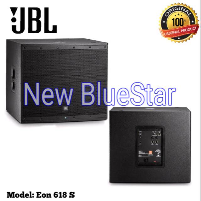 Jual Subwoofer Aktif JBL EON 618S Original Produk 18 inch JBL EON 618 S