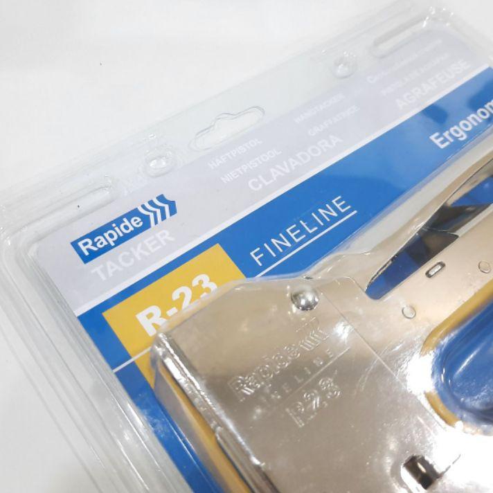 

Update Stapler Gun Tembak Staples Hekter Gun Tacker Rapide Ergonomic R23 Pengerjaan Sofa, Jok Motor,Kursi .
