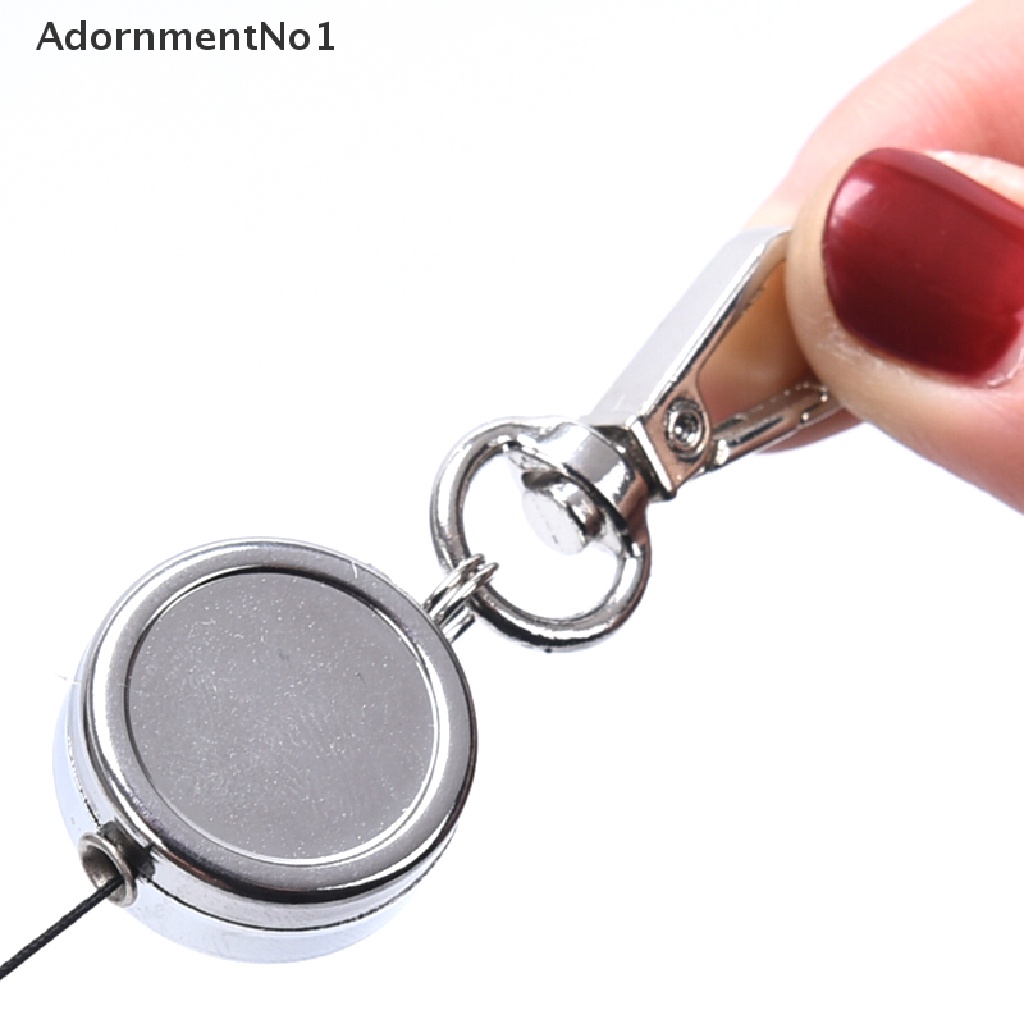 (AdornmentNo1) Gantungan Kunci Carabiner Retractable