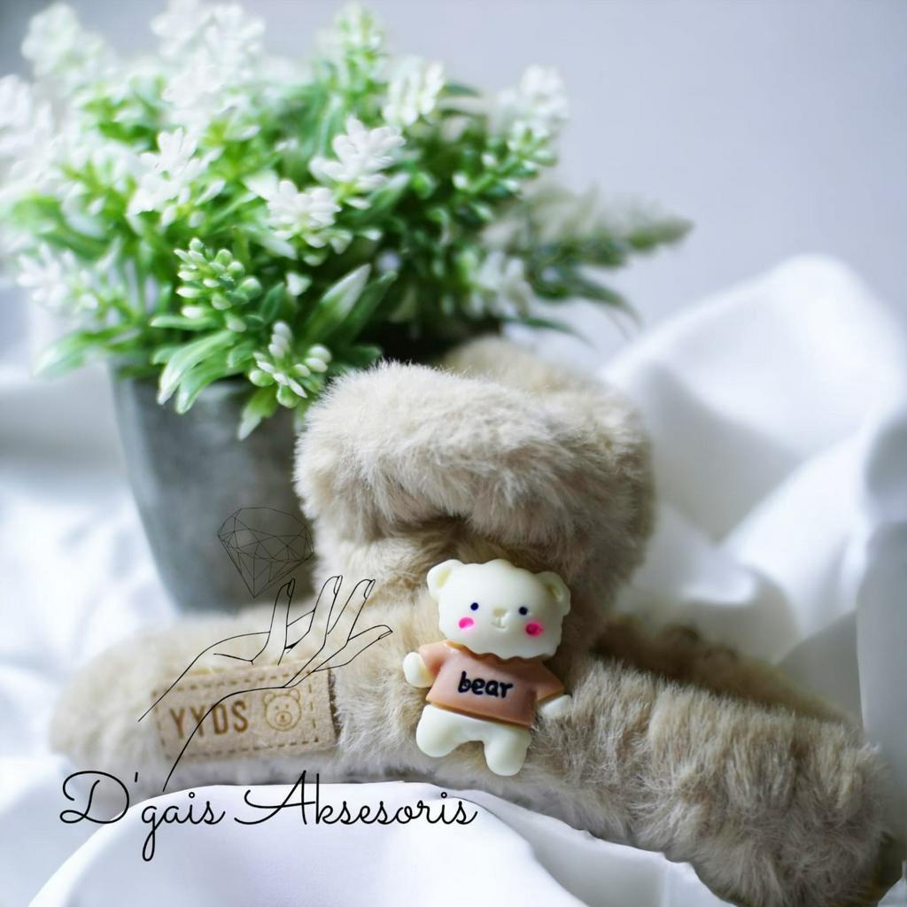 Jepitan Rambut Wanita Korea Klip Boneka lucu