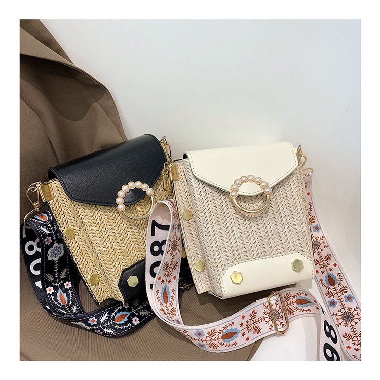 ♥SLOVEY♥ DD83 Tas Selempang Wanita Kekinian Slingbag Import Tas Hp Rajut 8726