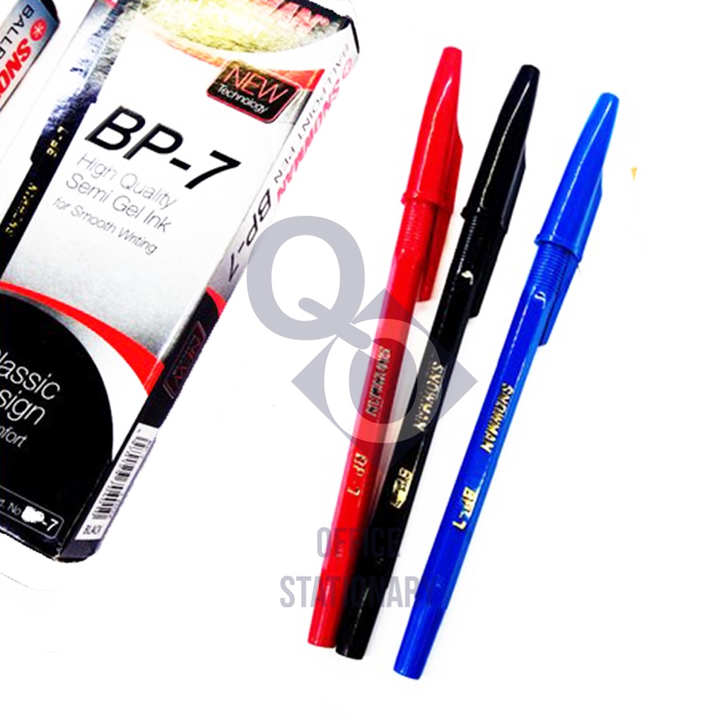 

Bolpen /Ballpoint / Pulpen / Pen Snowman BP7 BP 7 Selusin