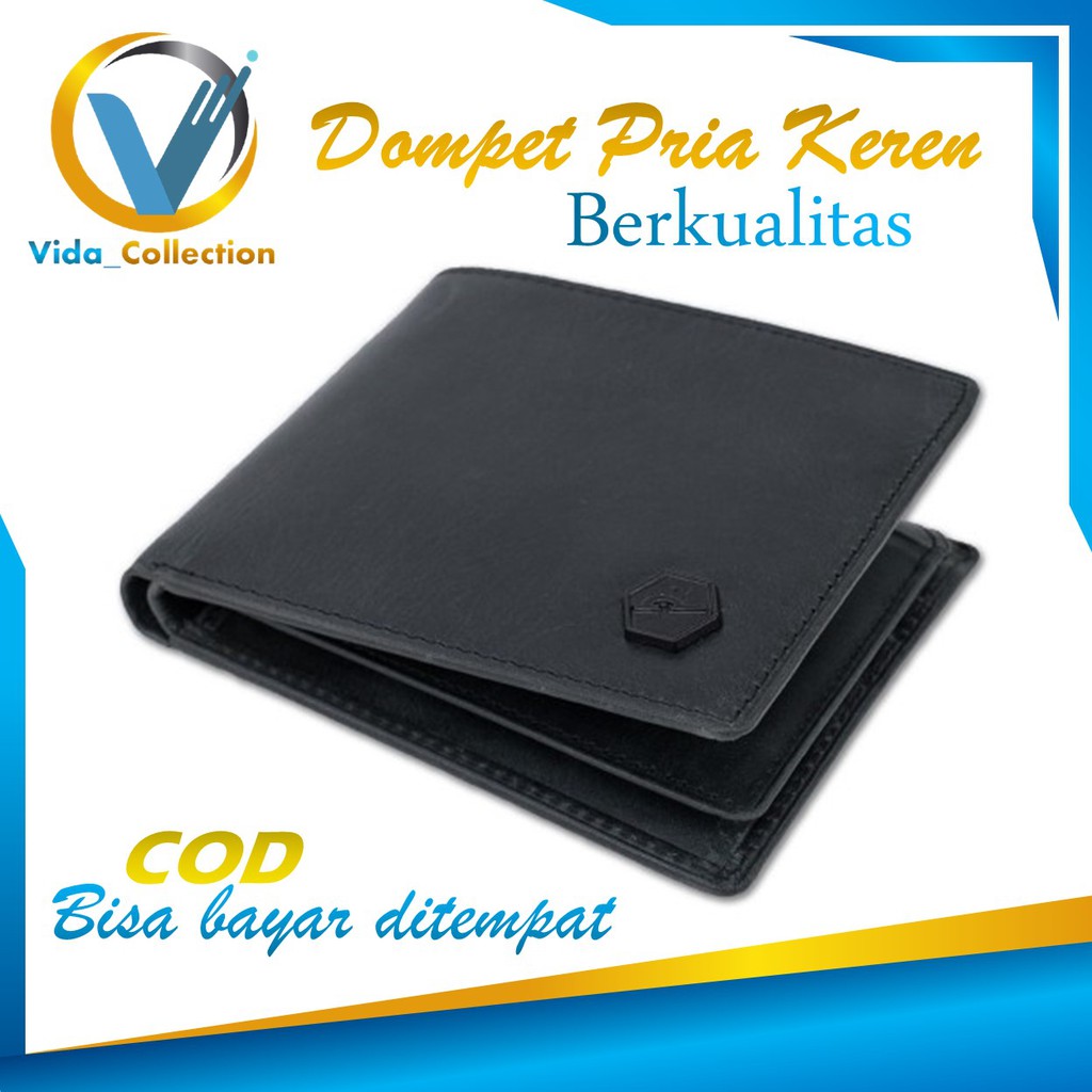 Dompet kulit pria Dompet pria kulit asli Dompet lipat Dompet kulit pria original Dompet JFR Fashion