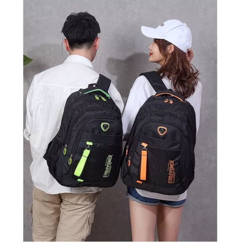 Ransel punggung pria Tas sekolah Laki laki Ransel kuliah Sd Smp Sma-2