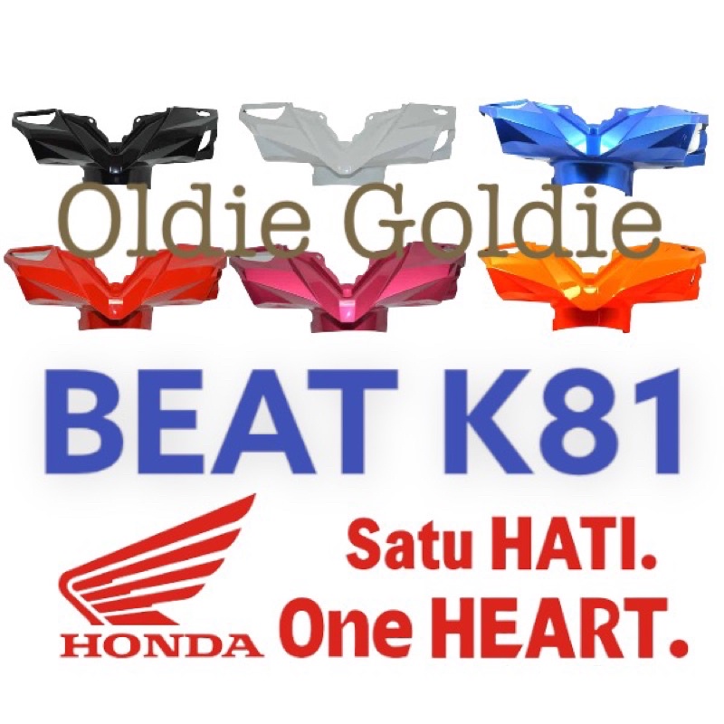 53205-K81-N00ZB-N00ZE-N00ZF-N00ZG-N00ZJ-N00ZM-N00ZN-N00ZP-N00WRD Batok Depan Beat Eco K81 2016 - 201