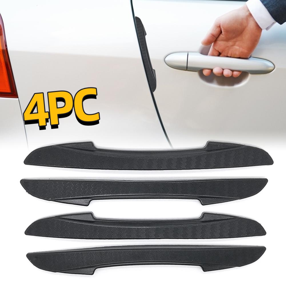 4pc Universal Penutup Pelindung Pelindung Pintu Mobil Samping Anti Tabrak Guard Strip Perodua Proton Honda Toyota Nissan Car Door Handle Protector Cover