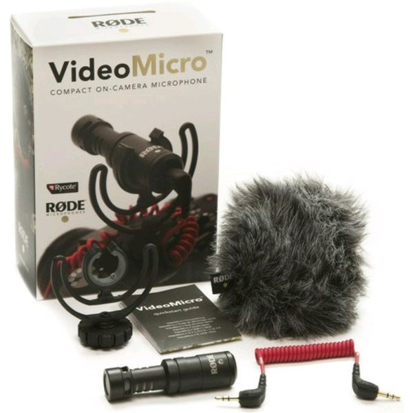 Mic kamera rode micro microphone camera dslr canon nikon mic mini kam