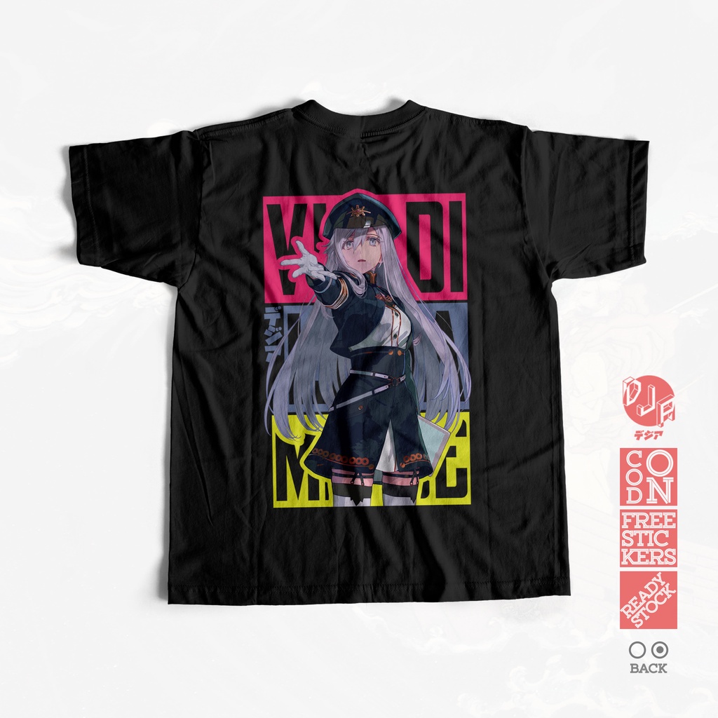 Kaos LENA VLADILENA MILIZE EIGHTYSIX 86 BAJU JEPANG ANIME MANGA T-Shirt DJA CLOTH