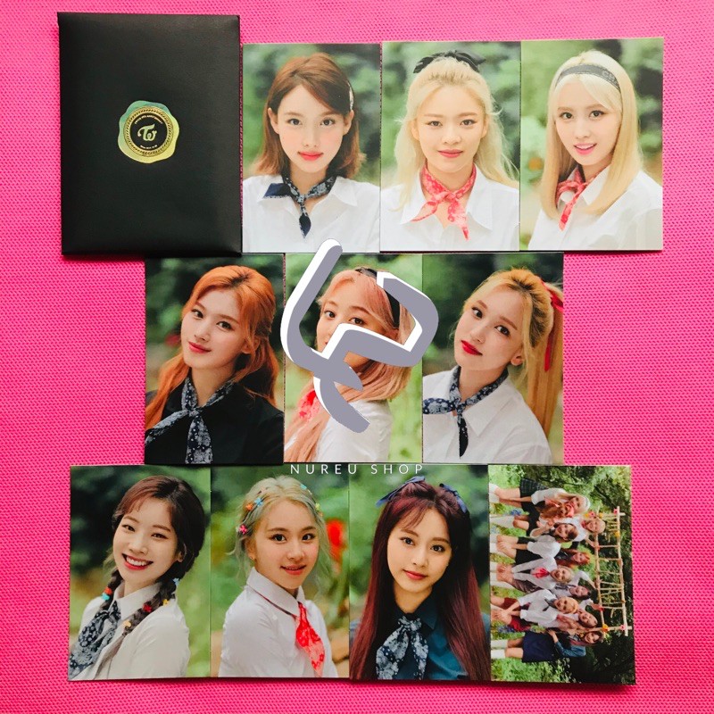 TWICE - 5th Anniversary Official Merchandise Light Band Lightband Photocard