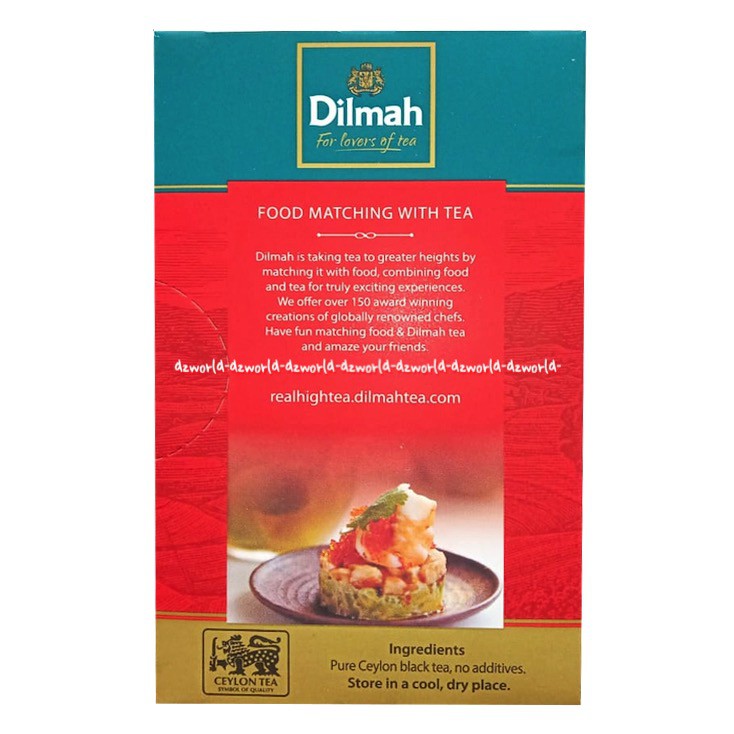 Dilmah English Breakfast Tea Breakfast Sarapan Pagi Bag Teh Inggris Dilmah Merah 50gr