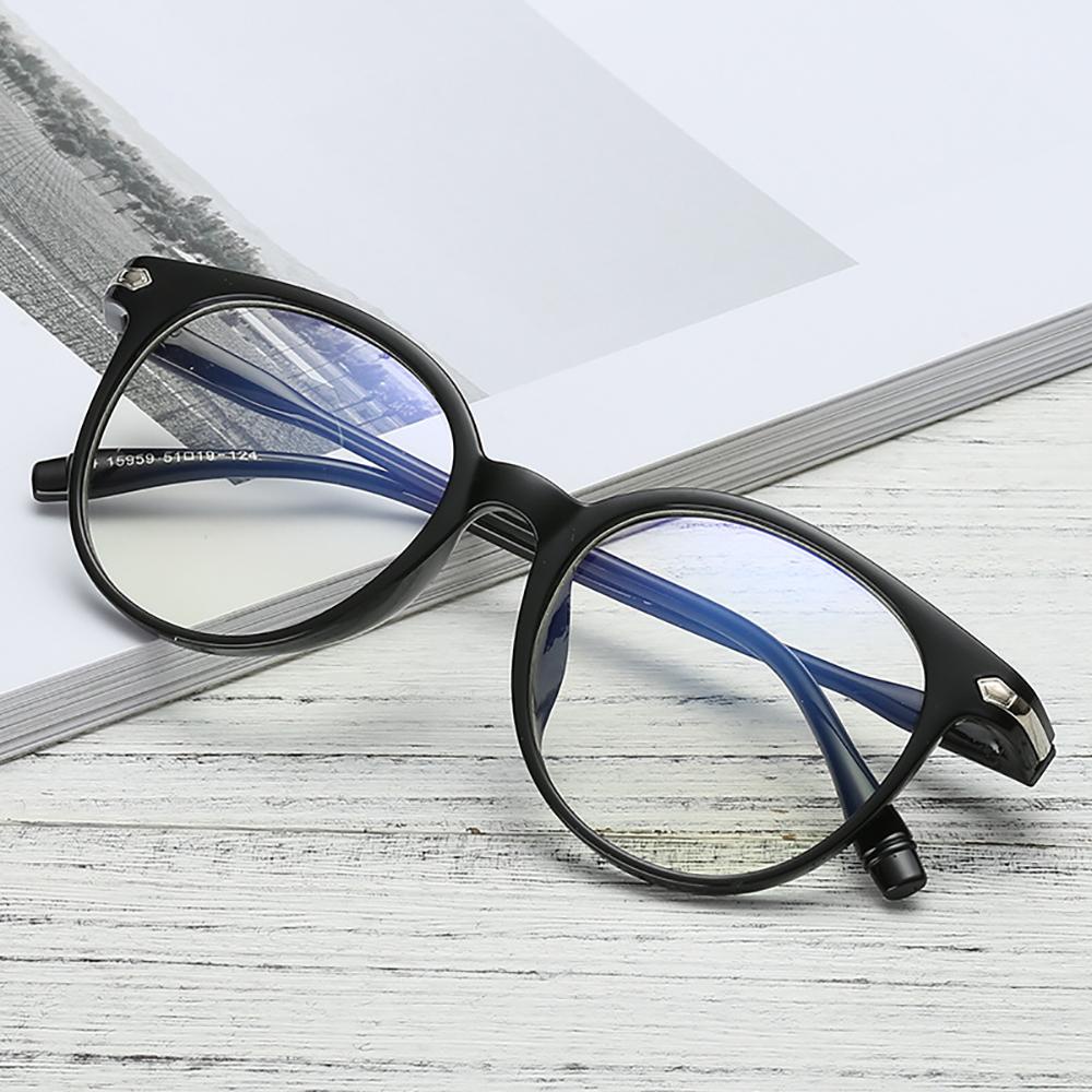 Needway   Kacamata Lensa Bening Fashion Eyewear Wanita Anti Blue Light PC Metal Transparan Glasses