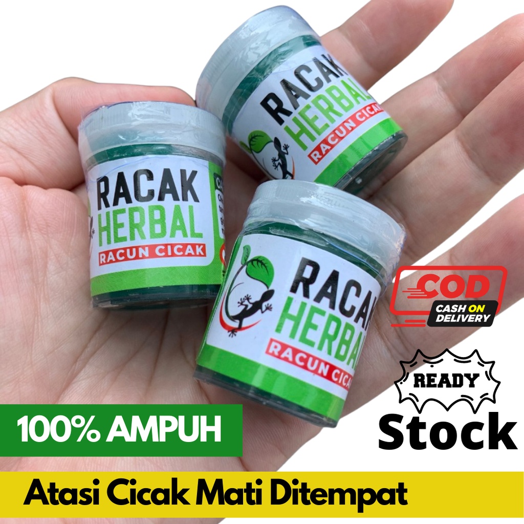 Racun Cicak Herbal Racak Ampuh Basmi Cicak Mati Ditempat