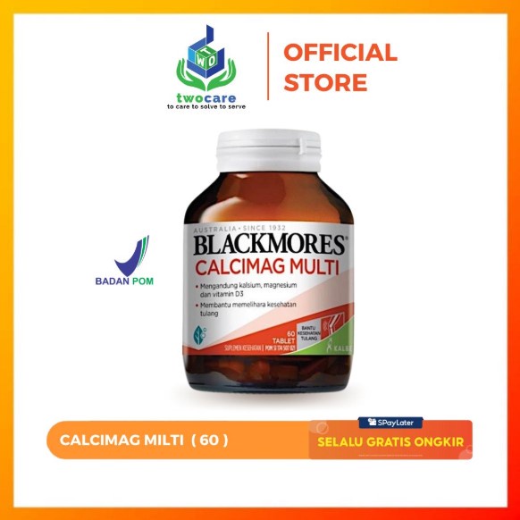 Blackmores Calcimag Multi Bpom Kalbe Kalsium Obat Tulang -60 tablet