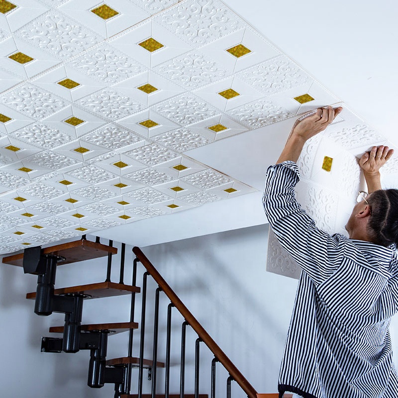 1 Wallpaper Dinding Stiker Wallfoam 3D Sticker Dekorasi Kamar Rumah Murah [Seri C] Batik-2