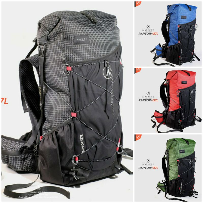 TAS ULTRALIGHT RAPTOR 37L MONTE / TAS UL MONTE EQUIPMENT RAPTOR 37L - TAS BACKPACK ULTRALIGHT MONTE 