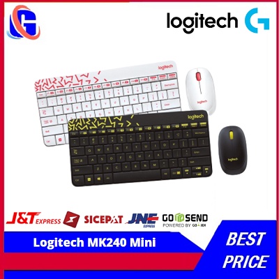 Logitech MK240 Mini Keyboard Mouse Wireless