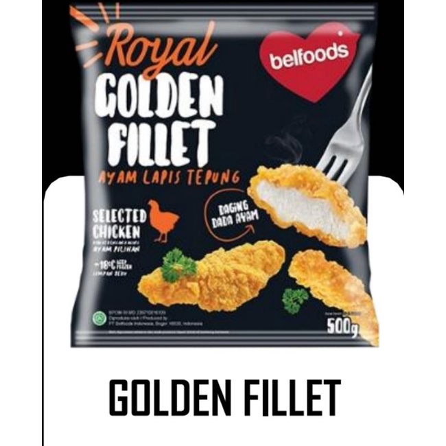 

Royal Golden Fillet Belfoods 250 gr