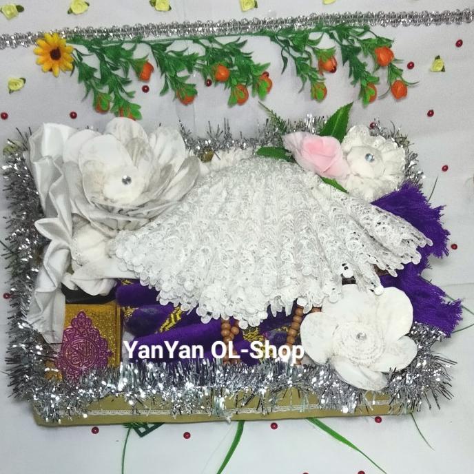 

AKSESORIS PERNIKAHAN MAHAR NIKAH SEPERANGKAT ALAT SHOLAT RENDA PERLENGKAPAN PESTA CRAFT