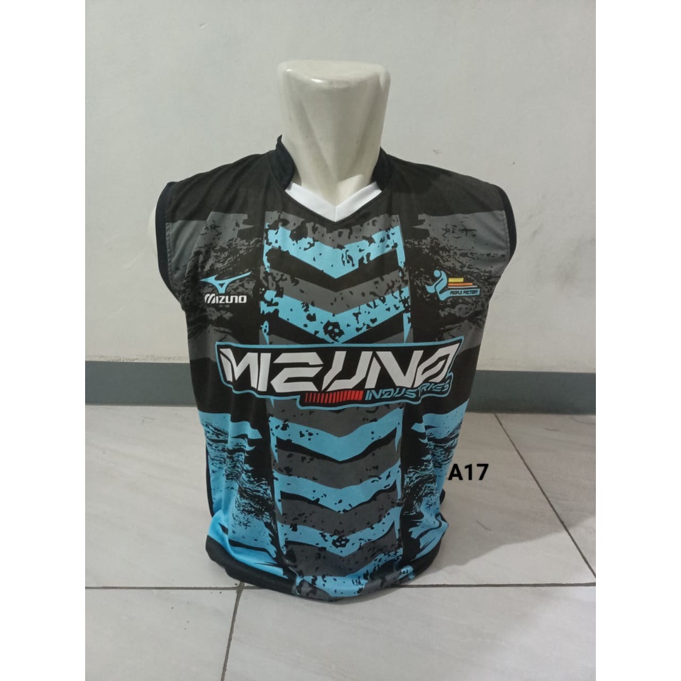 Baju Jersey atasan volly printing Singlet(A17)