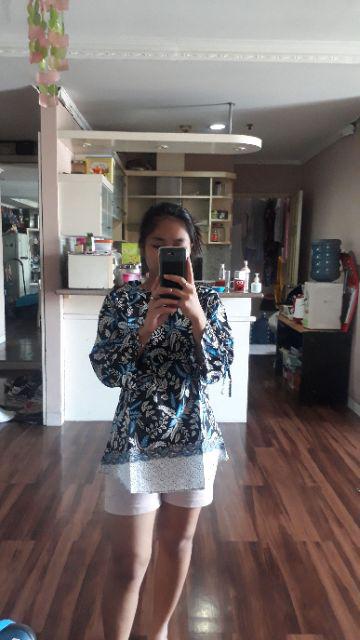 Maura Couple - Sania Ruffle Batik Couple Ori Ndoro Jowi Garansi Termurah Shopee -  Batik Modern Solo