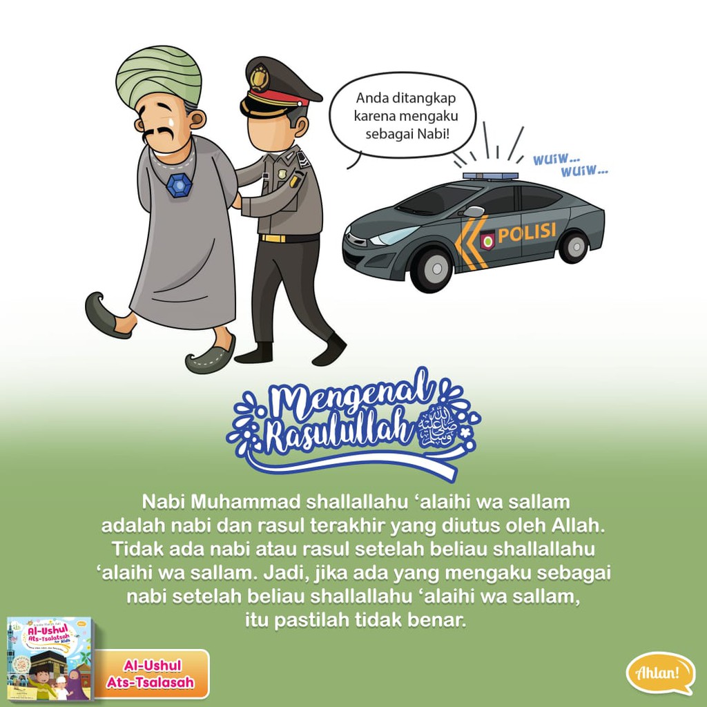 Buku Anak Al-Ushul Ats-tsalatsah For Kids (Ahlan)