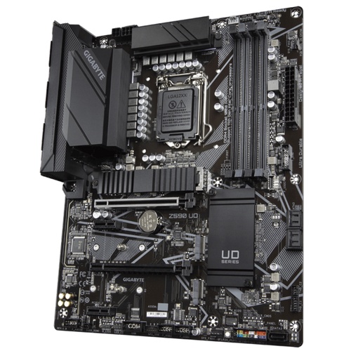 Gigabyte Z590 UD, DDR4, 4 DIMMs, PCIe 4.0, RGB FUSION 2.0, Q-Flash Plus