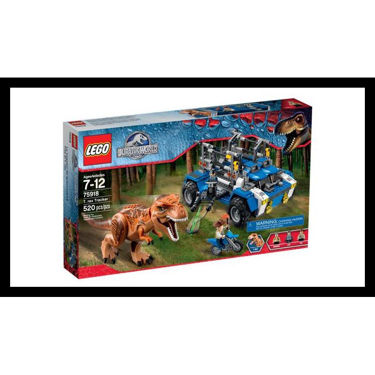 Lego Jurassic World T Rex Tracker Ori Shopee Indonesia