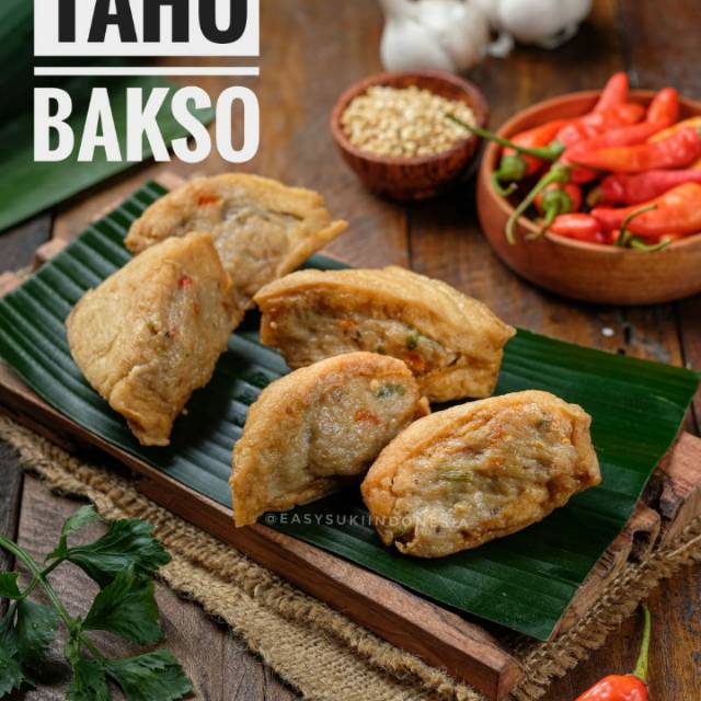 

Tahu bakso ada 2 rasa ada rasa original dan pedas