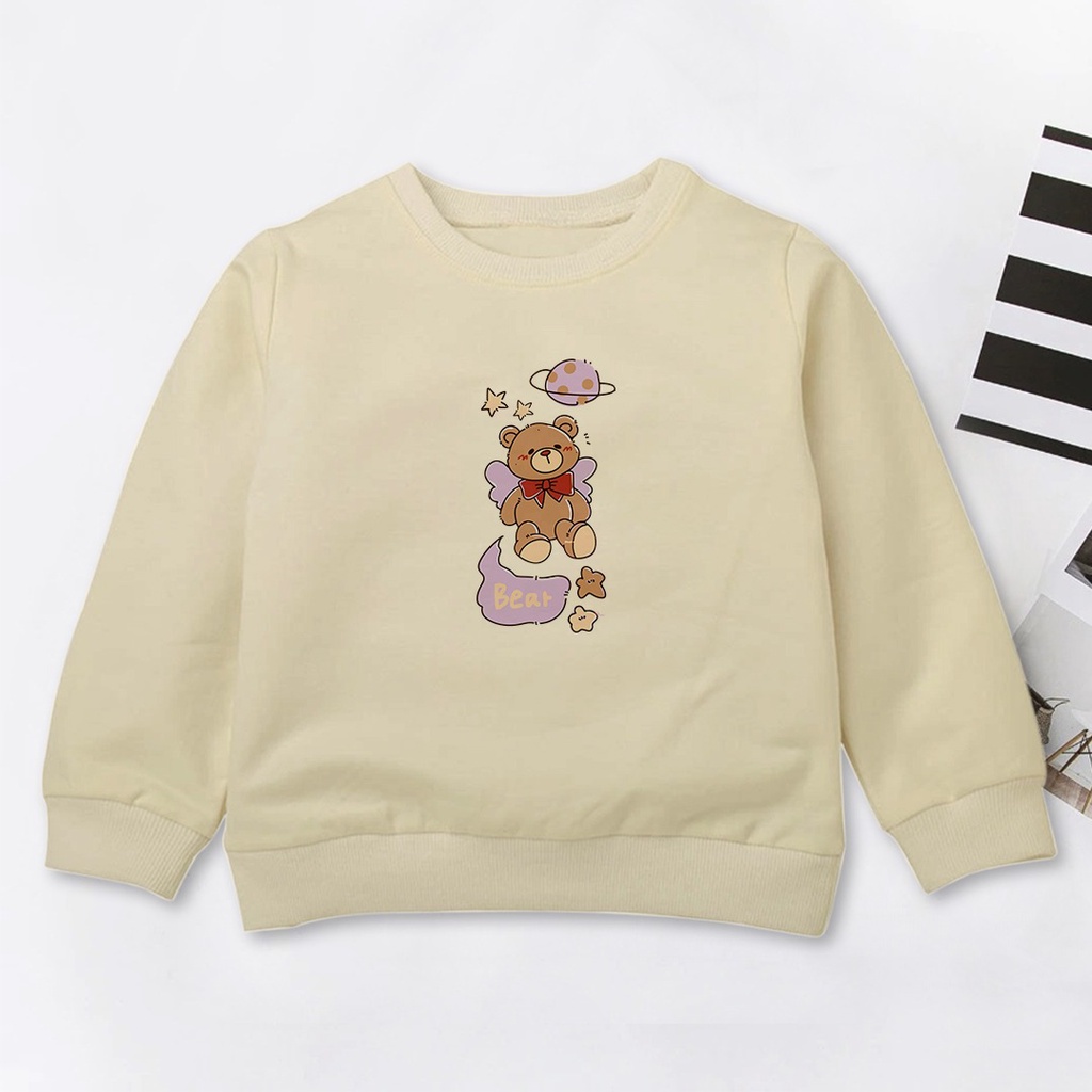 SWEATER ANAK FASHION ANAK BEAR PLANET STAR - SWEATER ANAK PREMIUM