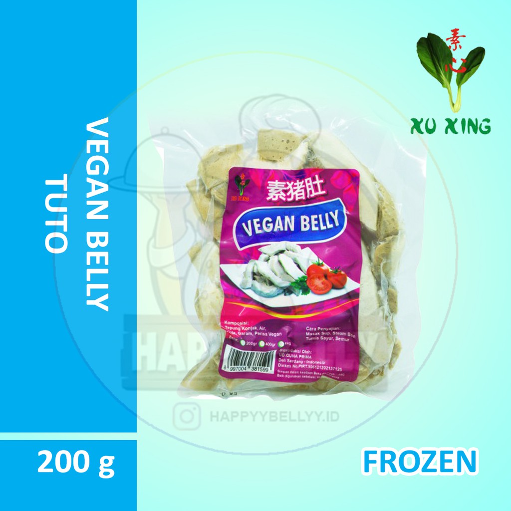 

Xu Xing VEGAN BELLY / TUTO 400 GR