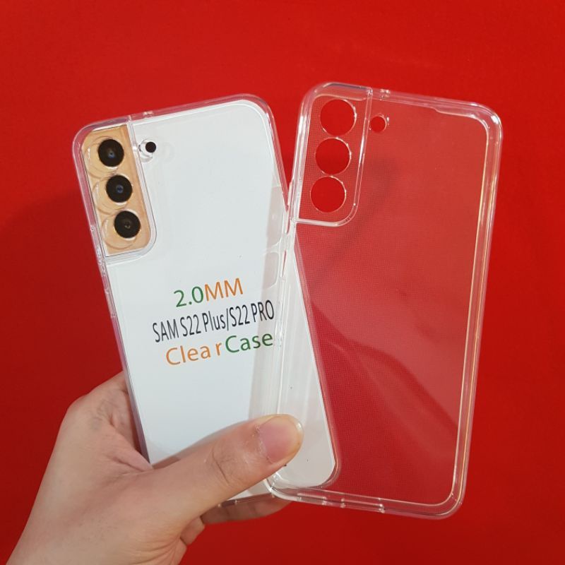 Case Samsung Galaxy S21 FE 5G S22 Plus 5G S22 Ultra 5G S23 Plus S23 Ultra Soft Case Silikon Tpu Clear Casing