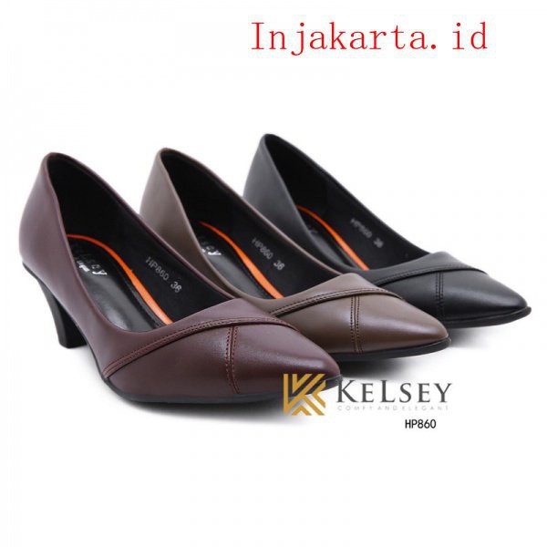 NICOLE SEPATU HEELS WANITA IMPORT KELSEY HP860 cQs8