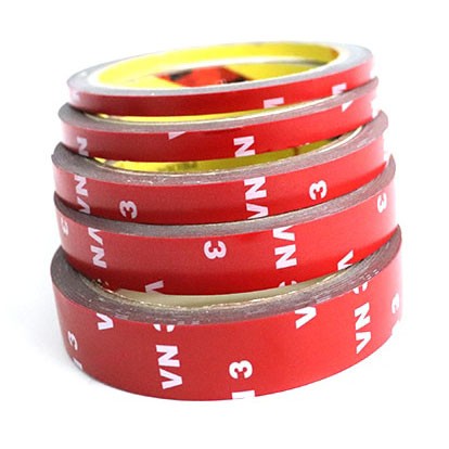 JETTING Lakban Selotip Double Tape 3M 3m x 20mm 1Pcs - SC-3M - Red