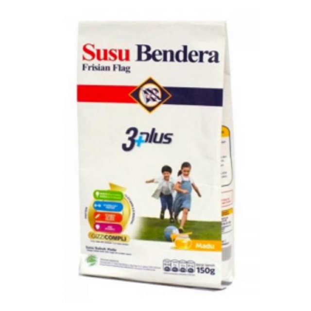 Susu Bendera Frisian Flag 3 3 Plus 3 Plus 150 G Gr Gram 150g 150gr 150gram Honey Madu Shopee Indonesia