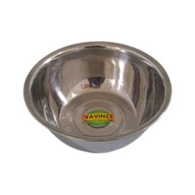 Baskom Stainless Steel Vavinci 20cm Gratis Bubble Warp