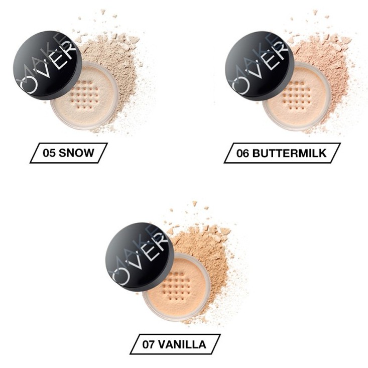 ★ BB ★ MAKE OVER Silky Smooth Translucent Powder (35 Gr) - Makeover Bedak Tabur