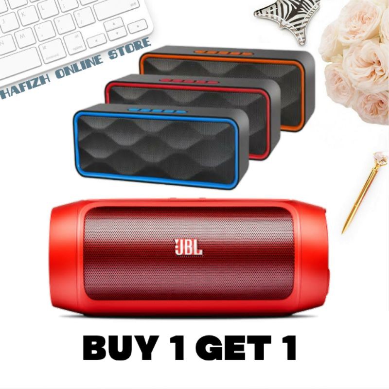 Jbl Charge2+ Speaker Bluetooth Murah Free Soundlink Music MEGA BASS A2DP-211