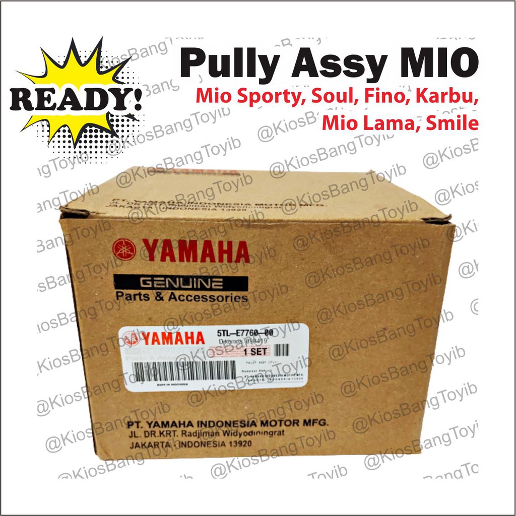 Pully Pulley Assy Mio Sporty Mio Soul Karbu Fino ✶5TL-E7760✶