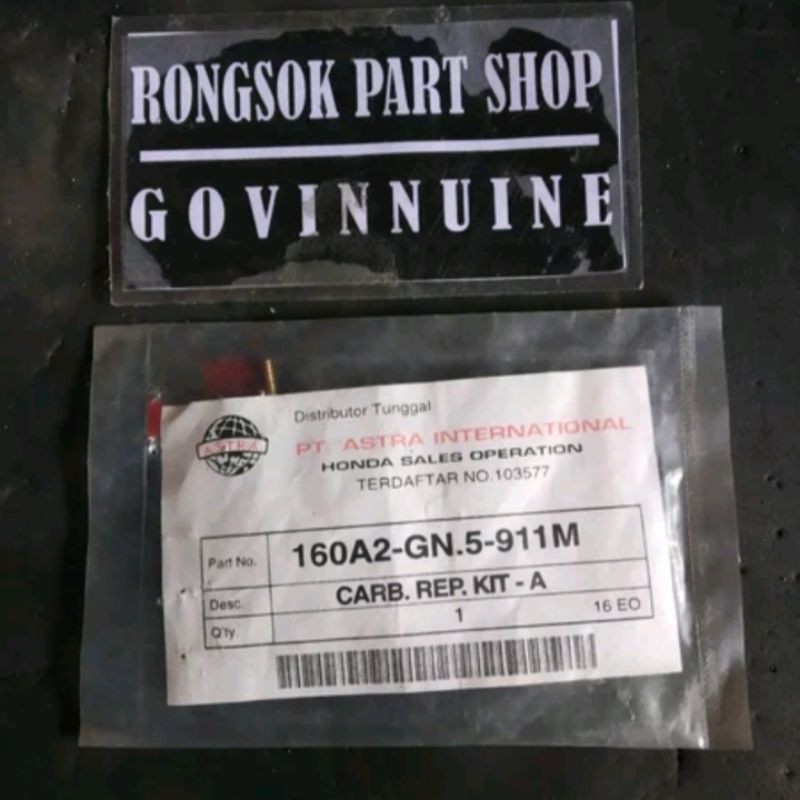 repairkit reparkit repar repair kit karburator karbu honda grand prima star ori