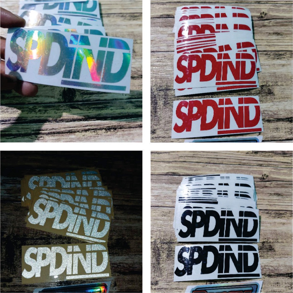 STIKER CUTTING SPDIND speed indonesia variasi motor helm murah