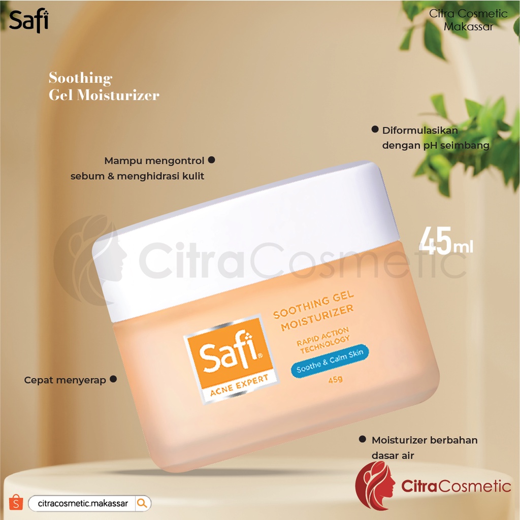 Safi Acne Expert Series | Acne Treatment Gel | Clarifying 2In1 Cleanser | Serum Control | Gel Moisturizer | Serum Cleanser