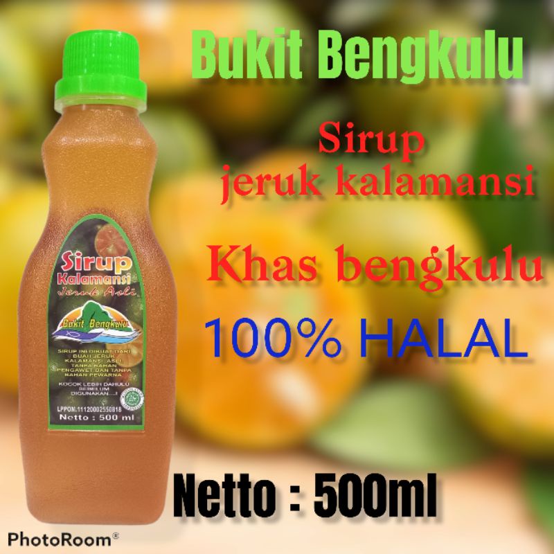 sirup jeruk kalamansi