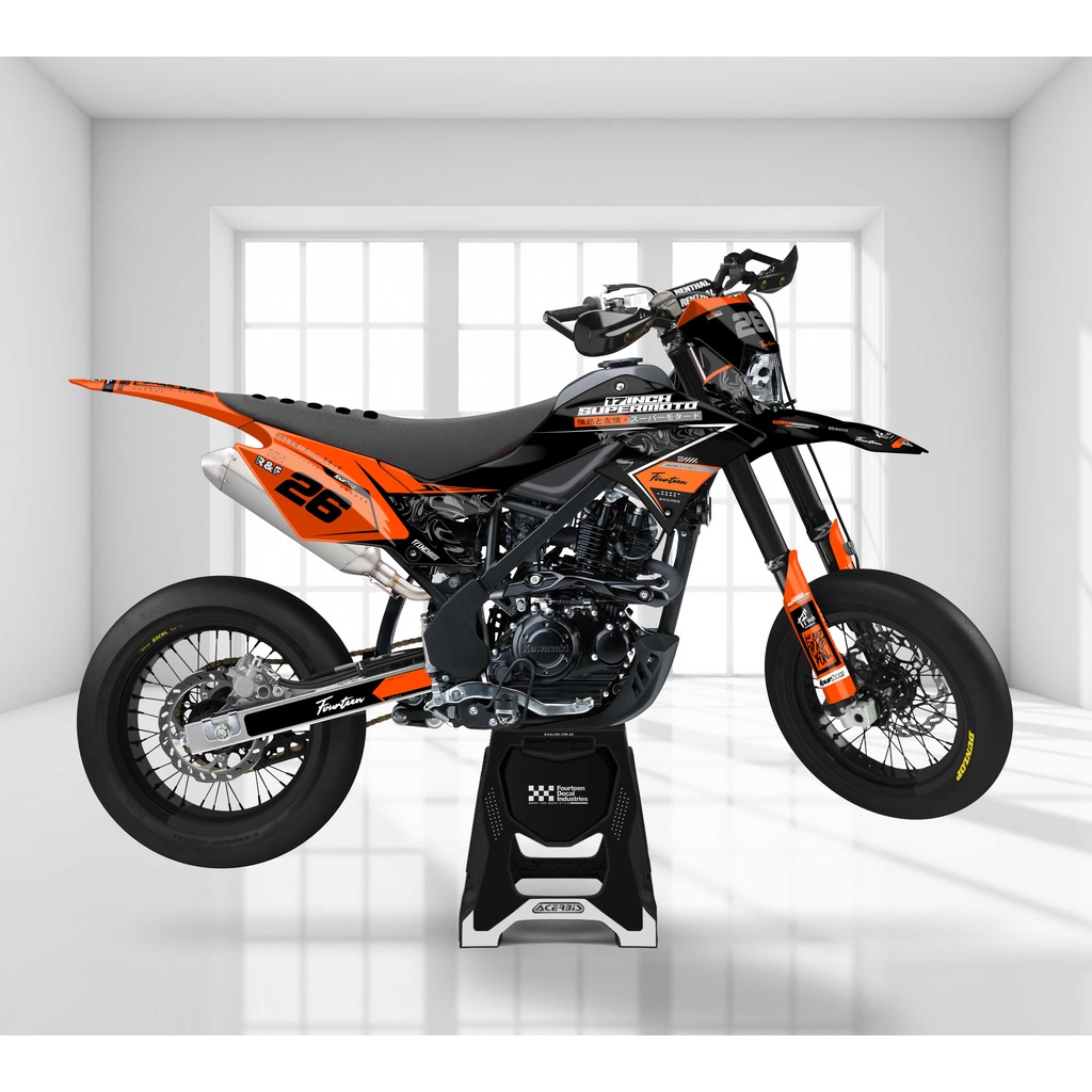 DECAL DTRACKER 150 - stiker dekal motor dtracker full body DTX 11