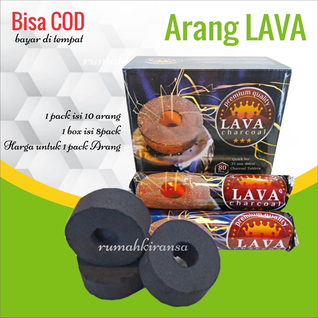 ARANG BUKHUR ATAU CHARCOAL LAVA MAGIC | ARENG DUPA | ARANG BUKHUR | PEMBAKAR BUKHUR