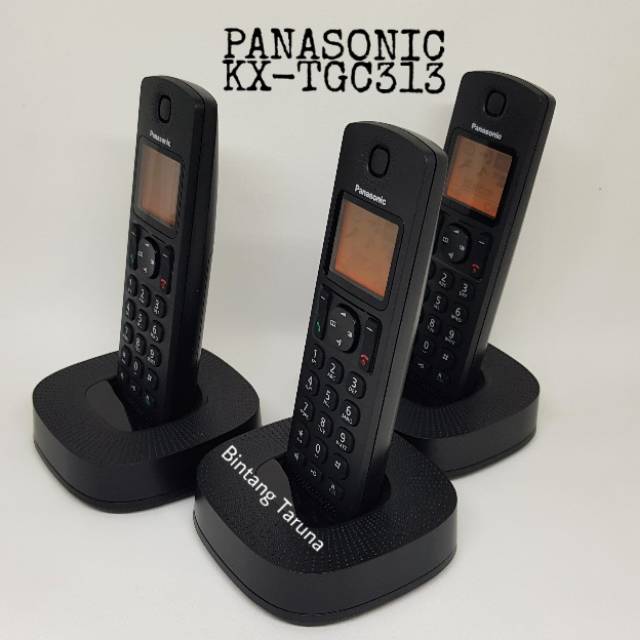 Telepon Wireless Panasonic KX-TGC313 Wireless Phone Panasonic TGC313