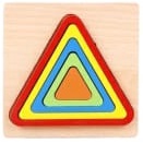 MAIN PUZZLE KAYU GEOMETRI 3D - Mainan Edukasi Montessori Anak