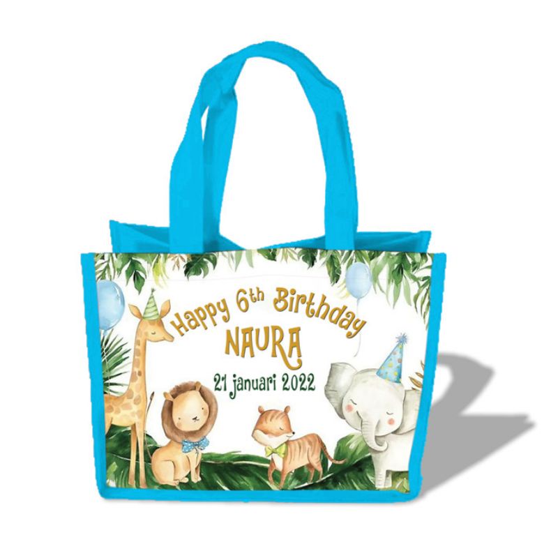 

Tas Goodie Bag Souvenir Tema Zoo Custom Nama Acara Ultah Anak Aqiqah Nasi Box Nasi Kotak Murah Berkualitas